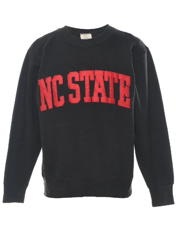 NC State Embroidered Sweatshirt - S