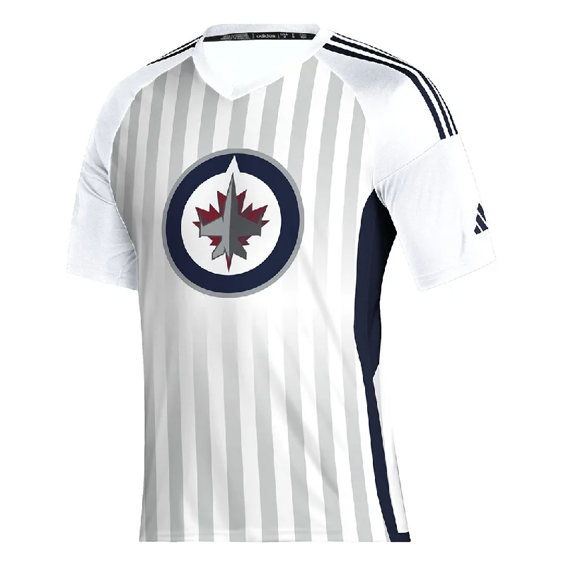 Bonus Offer adidas - Men's Winnipeg Jets Soccer T-Shirt (IP8070)