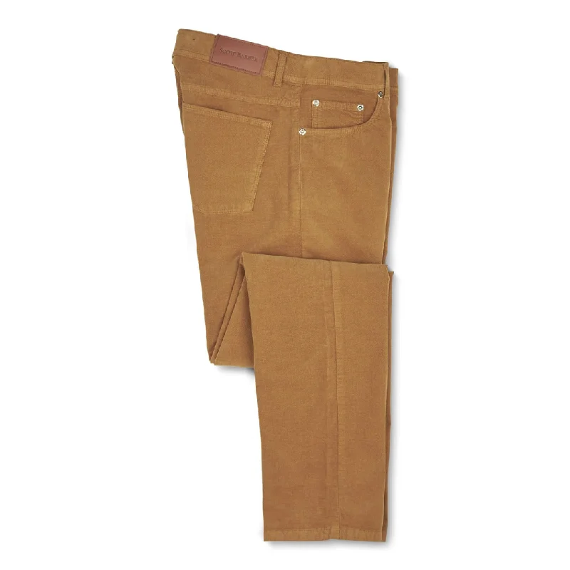 While Supplies Last Scott Barber Corduroy Pants - Tobacco