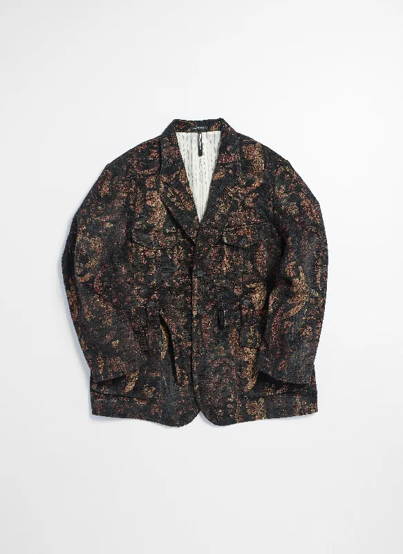 Hot Deal Italian Jacquard Paisley Blazer