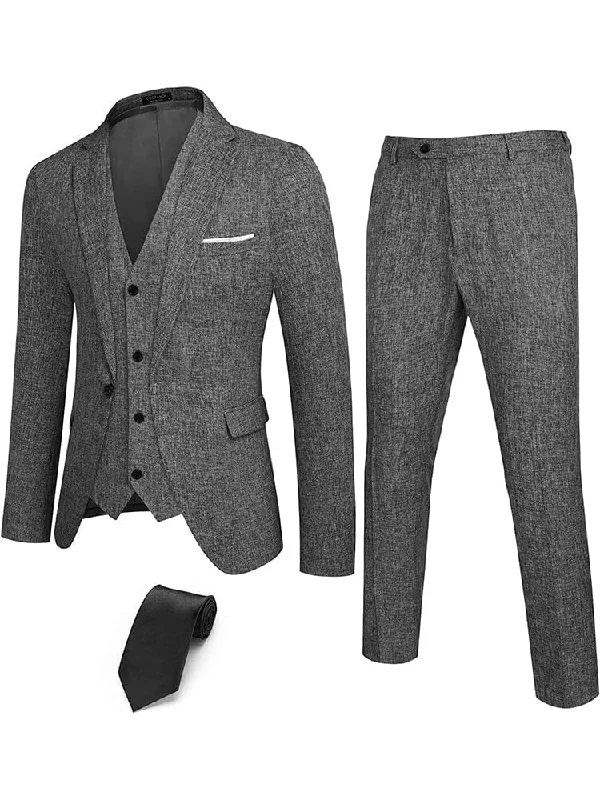 Take Advantage 4-Piece One Button Blazer Suit Sets (US Only)