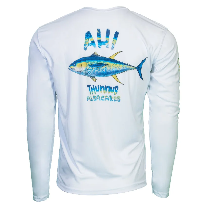 Weekend Specials Just for You Thunnus Long Sleeve Performance Shirt