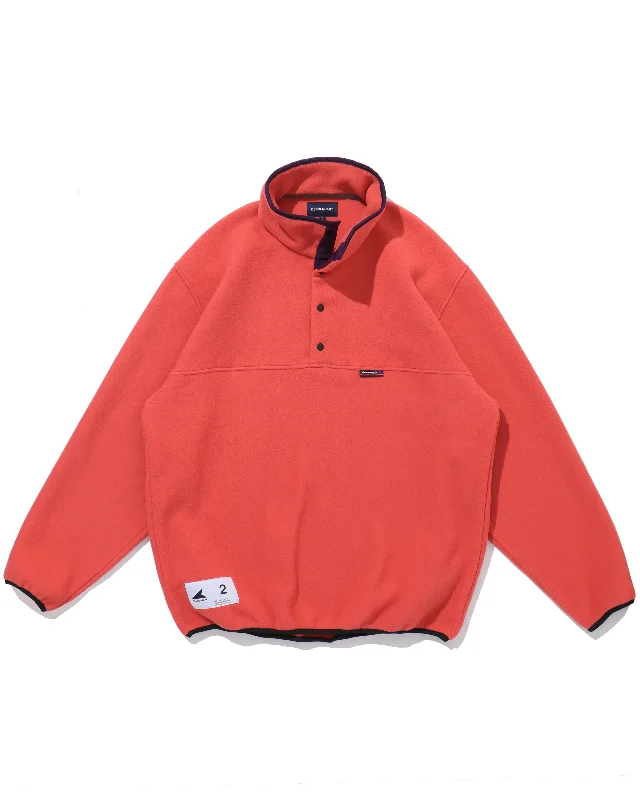 Price Drop Alert HUMMING FLEECE PULLOVER  ORANGE