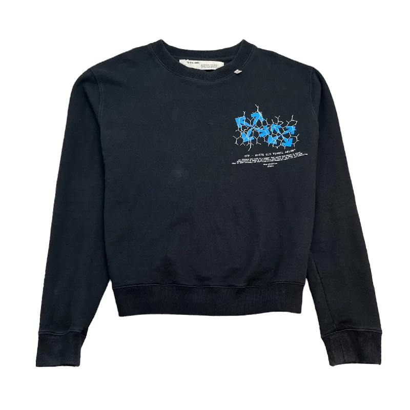 Weekend Deals That Excite Men's Arrow Logo Sweatshirt Black Size L