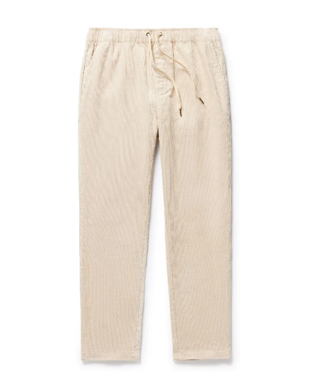 Weekend Specials Just for You The Corsica Corduroy Pant - Alabaster White