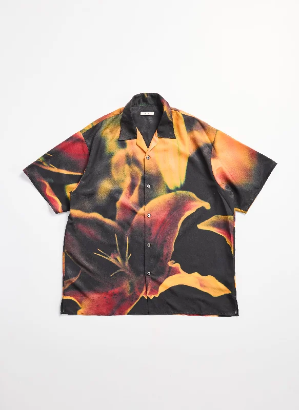 Weekend Offers That Impress INITIAL x Mika Ninagawa Flowers Open Collar Shirt