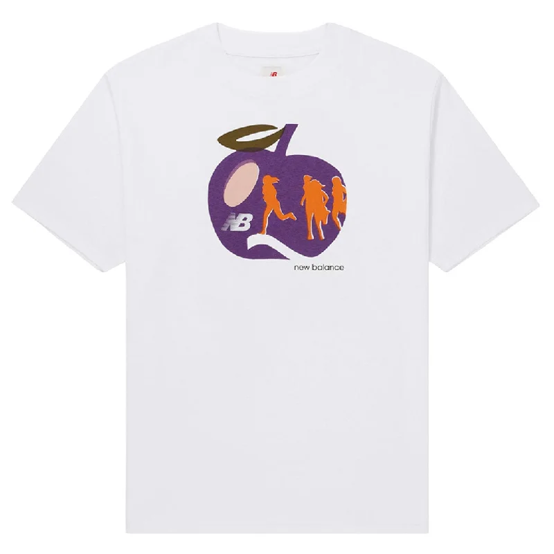 Daily Specials New Balance - Men's MADE In USA Apple Graphic T-Shirt (MT31547 WT)