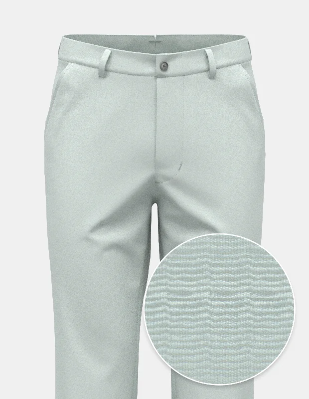 Now or Never Pearl Grey European Fine Poplin | Chino