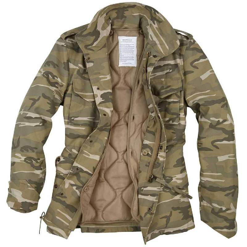 Price Reduction Surplus M65 Field Jacket Desert Light Camo