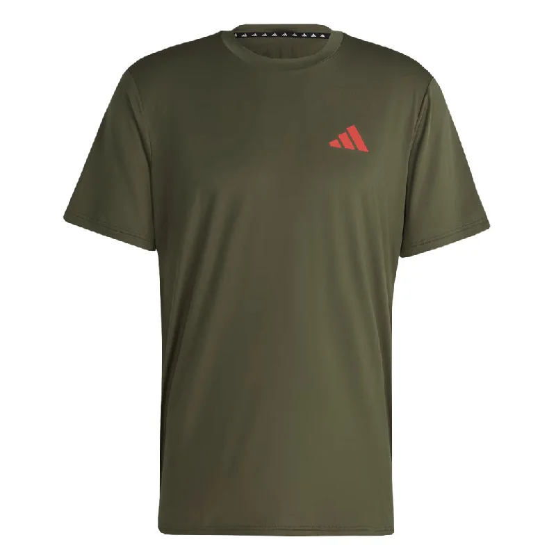 Can't Resist adidas - Men's Train Essentials Seasonal Stretch Training T-Shirt (IB8128)
