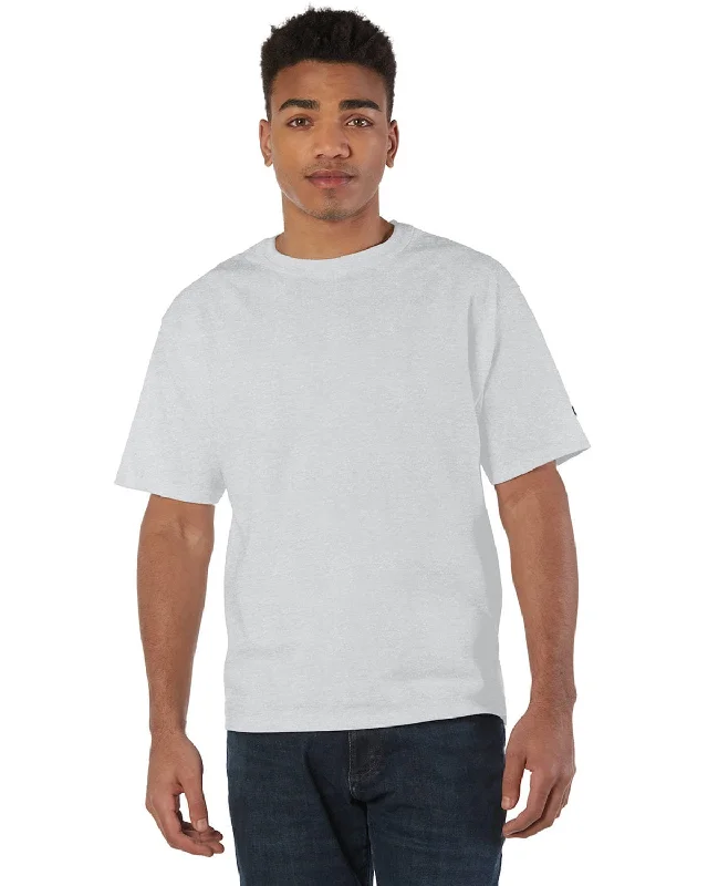 Weekend Bargains to Cherish Champion Heritage Jersey Heavyweight T-Shirt | Silver Gray