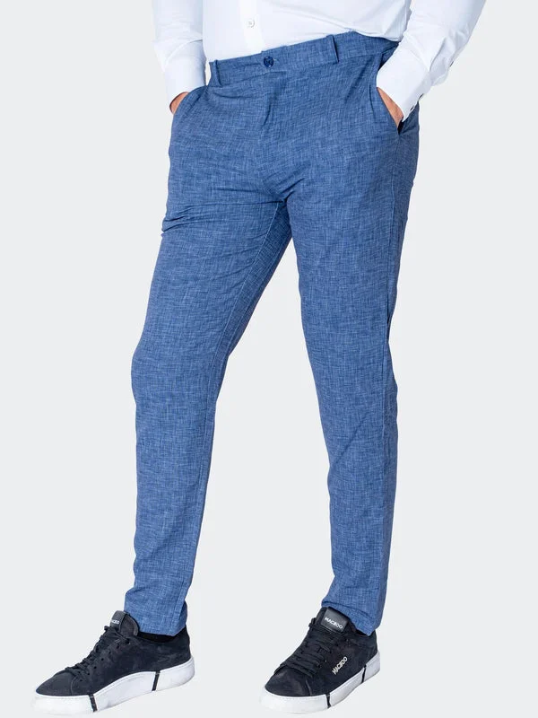 Loyalty Reward Maceoo Stretch Pant | Pants Denim Blue