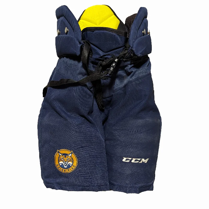 Super Sale CCM HPTK - Used Pro Stock Hockey Pants (Navy)