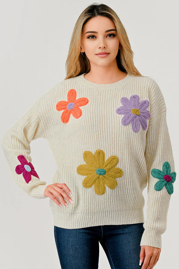 The Flower Power Sweater