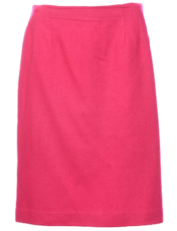 Year-End Sale 100% Wool Pencil Skirt - M