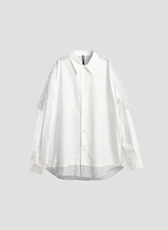 Price Blitz 60s Cotton typewriter Blocking Shirt