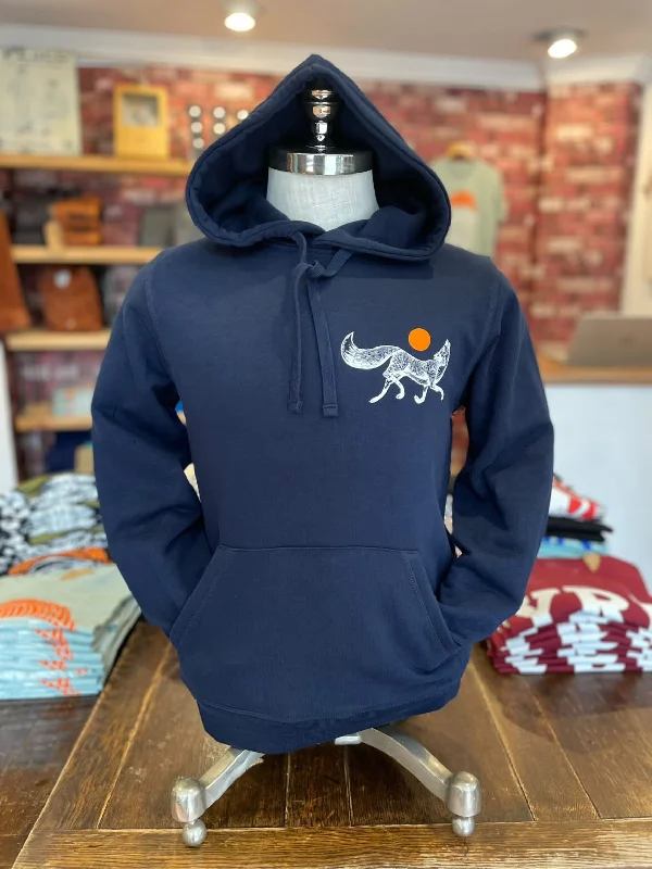 Weekend Savings Galore Winstons - Fox Hoodie - Dark Navy