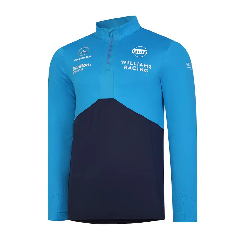 Special Price Umbro - Men's Williams Racing 2023 Team Mid Layer Top (HUUM199192U LE5)