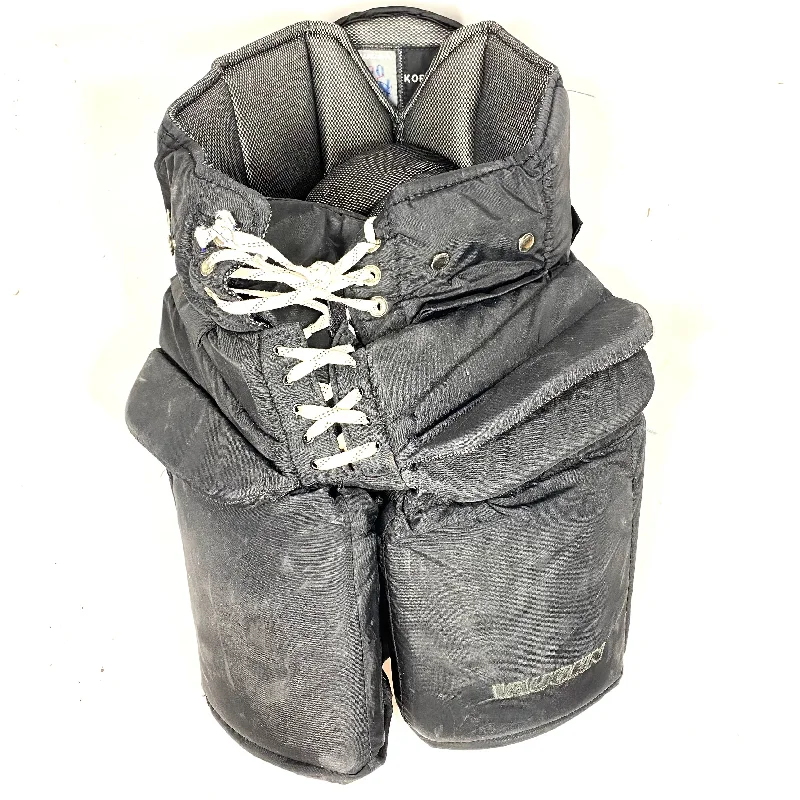 The Best Prices Vaughn Pro Custom - Used NHL Pro Stock Goalie Pants - Joonas Korpisalo (Black)