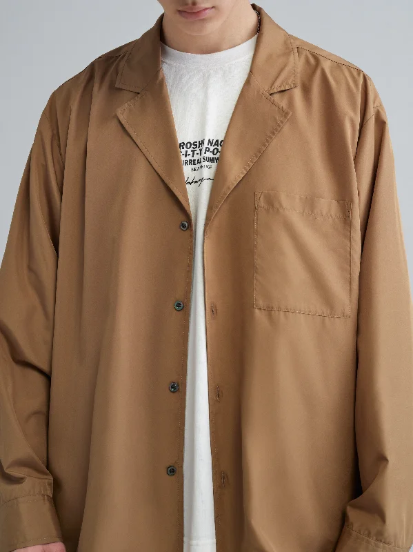 Limited Stock Lightweight Open Collar Shirt