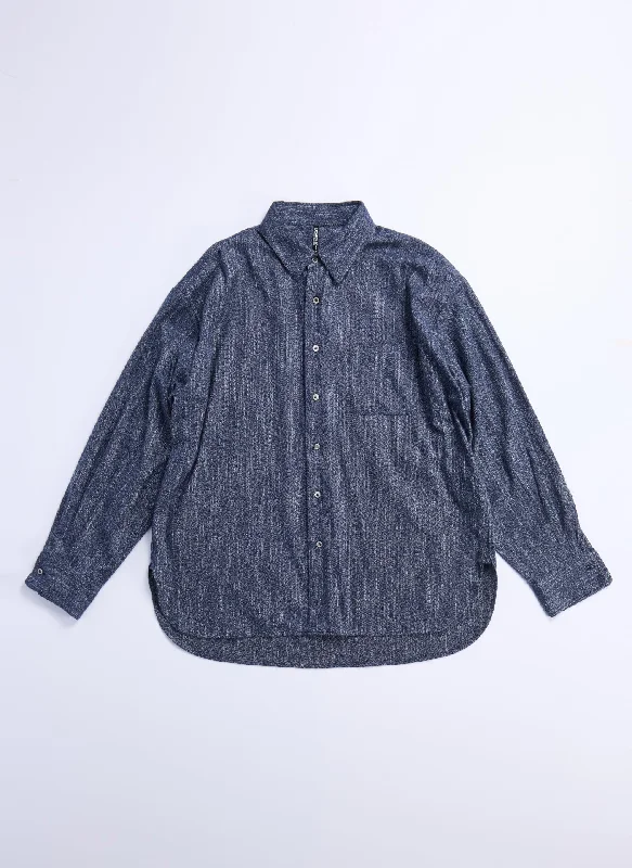 Sale Alert Polyester Stripe Classic Shirt