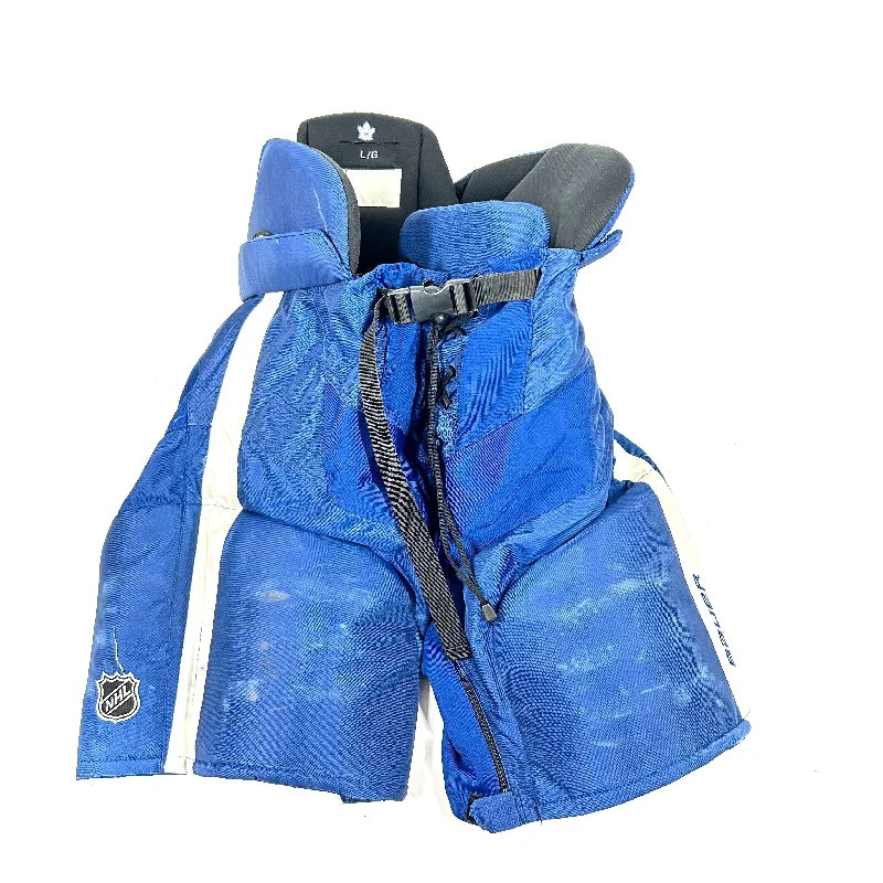 Big Discounts Bauer Nexus - Used NHL Pro Stock Hockey Pants - Toronto Maple Leafs (Blue/White)