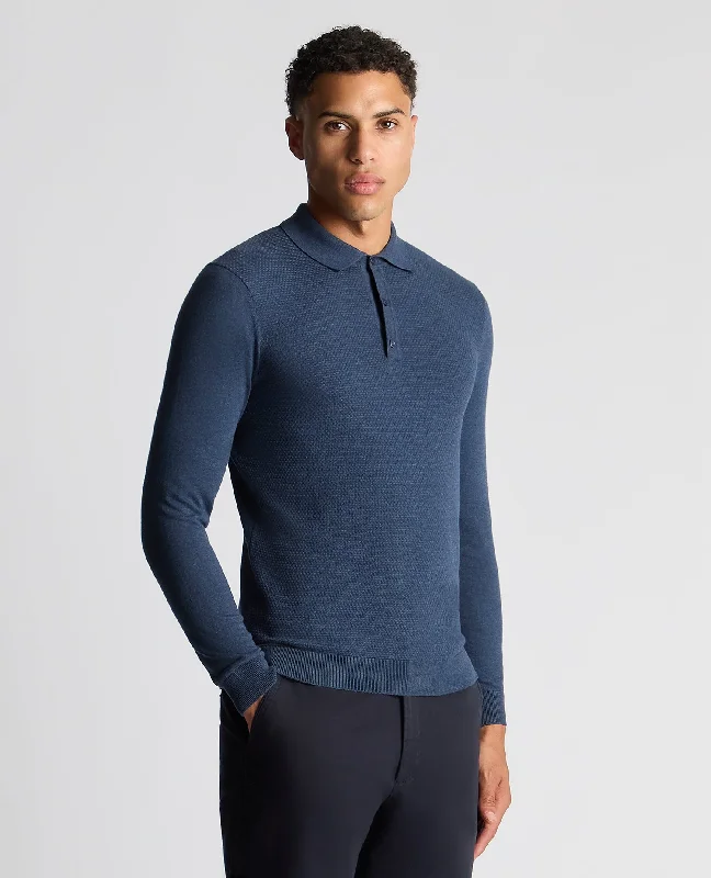 Weekend Bargains to Enjoy Slim Fit Cotton Knitted Polo