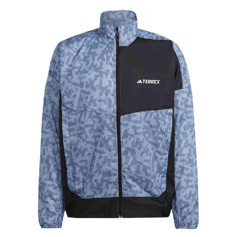 Seasonal Sale adidas - Men's Terrex Trail Running Wind Jacket (HZ1300)