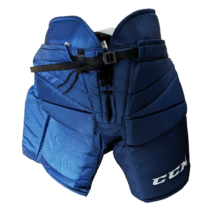 Sale Alert CCM HPG12A Goalie Pant - New Senior Pro Stock - Blue/White/Yellow