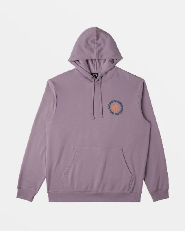 Take Advantage Billabong Short Sands Pullover Sweatshirt-Purple Ash