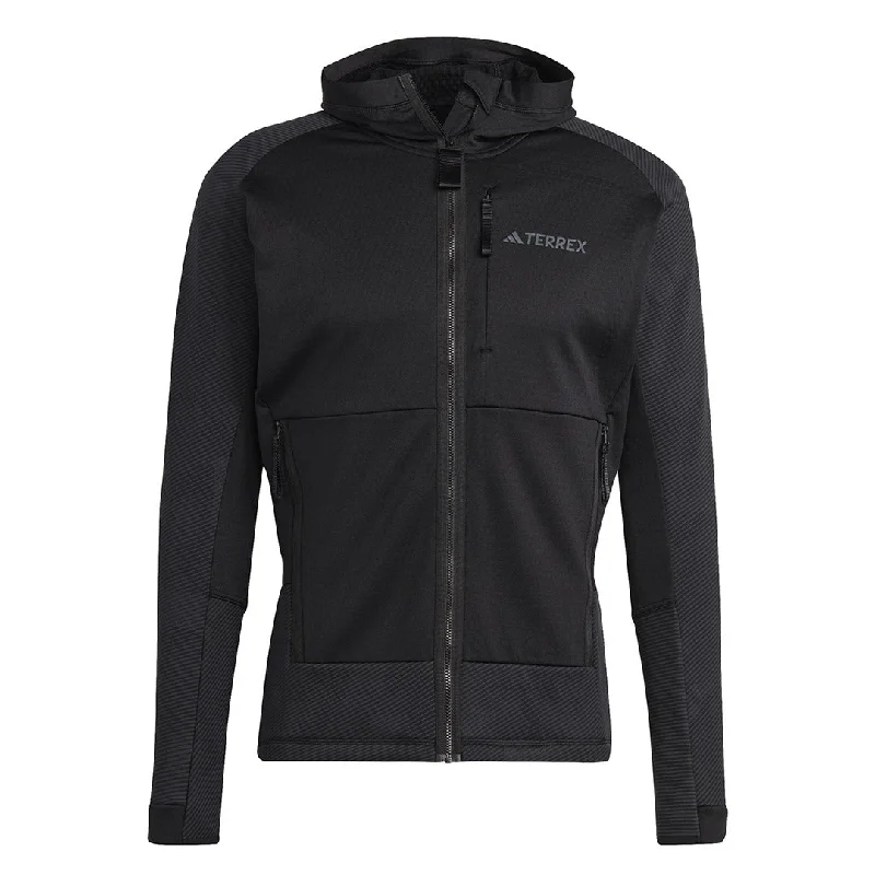 Time-Limited Offer adidas - Men's Terrex Tech Flooce Hooded Jacket (HU1845)