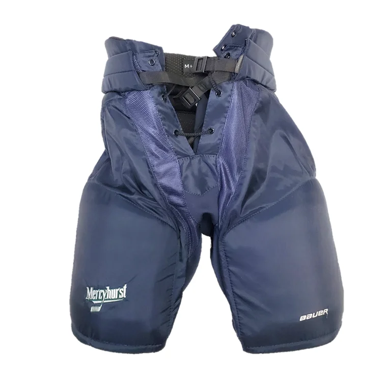 Super Bargain Bauer Supreme - NCAA Women's Pro Stock Hockey Pant (Navy)