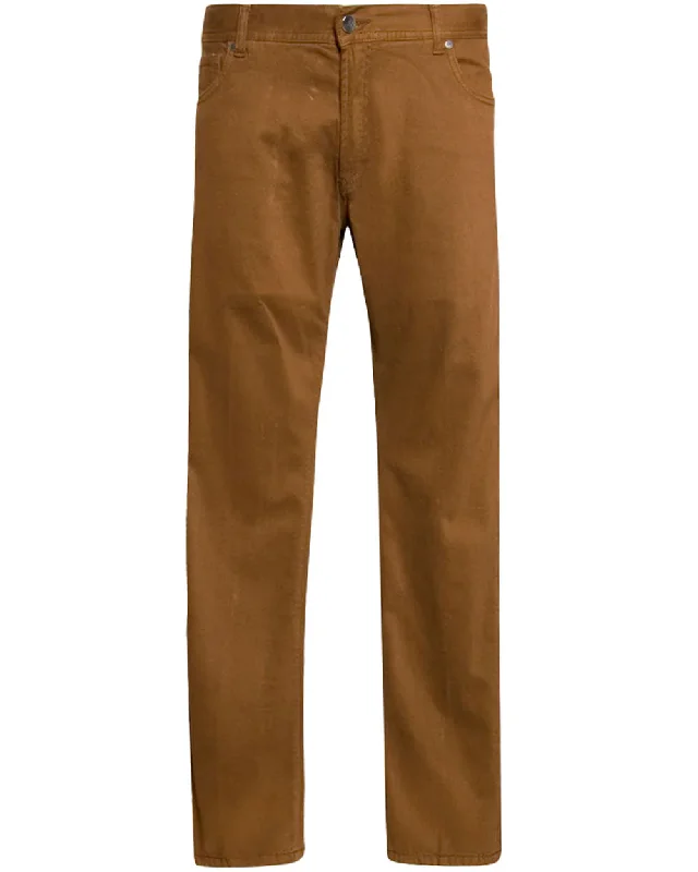 Hot Buy Cognac 5 Pocket Pant