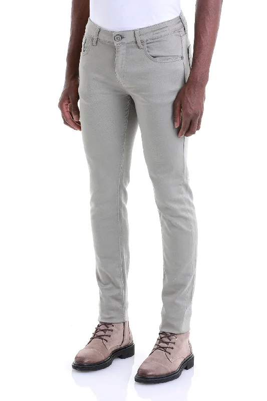 Discount Deals Slim Fit 5 Pocket Rock Cotton Casual Pants