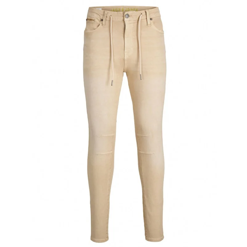 Huge Savings JJ - Men 'Beige' Pete Stretchable Skinny Chino Pant JJ194