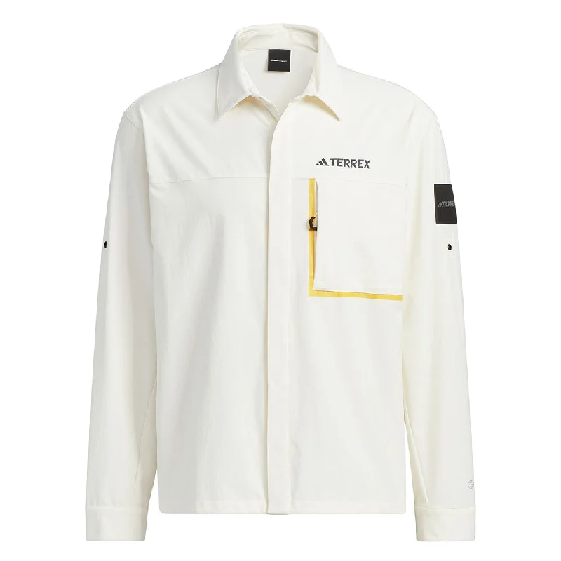 Savings Bonanza adidas - Men's Terrex x National Geographic Long Sleeve T-Shirt (IC1985)