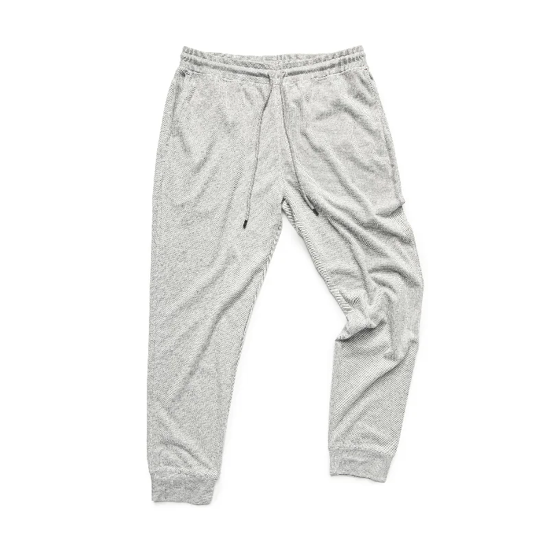 Great Bargain Brushed Rayon/Spandex Jogger in Grey