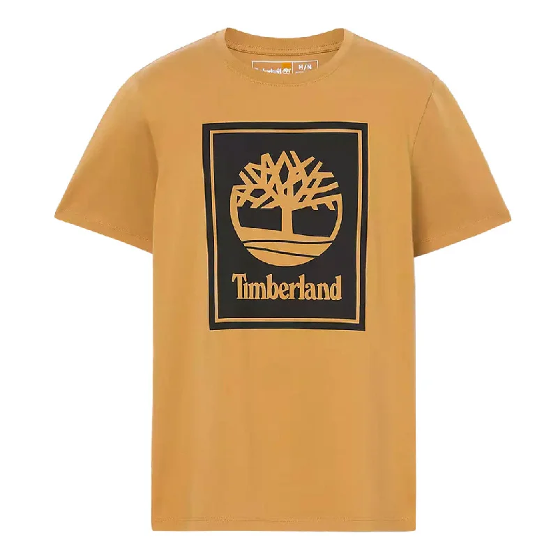 Savings Event Timberland - Men's Stack Logo T-Shirt (TB0A5WQQ P57)