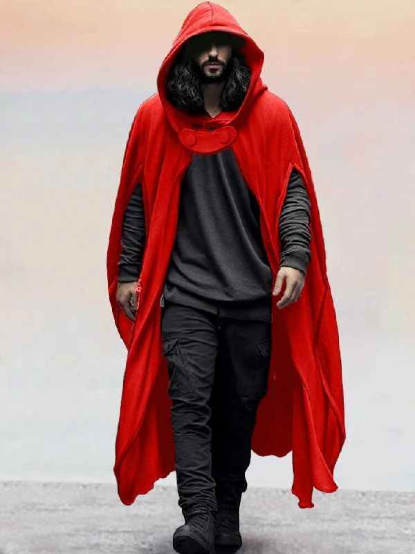 Closeout Stylish Hooded Cloak Cardigan