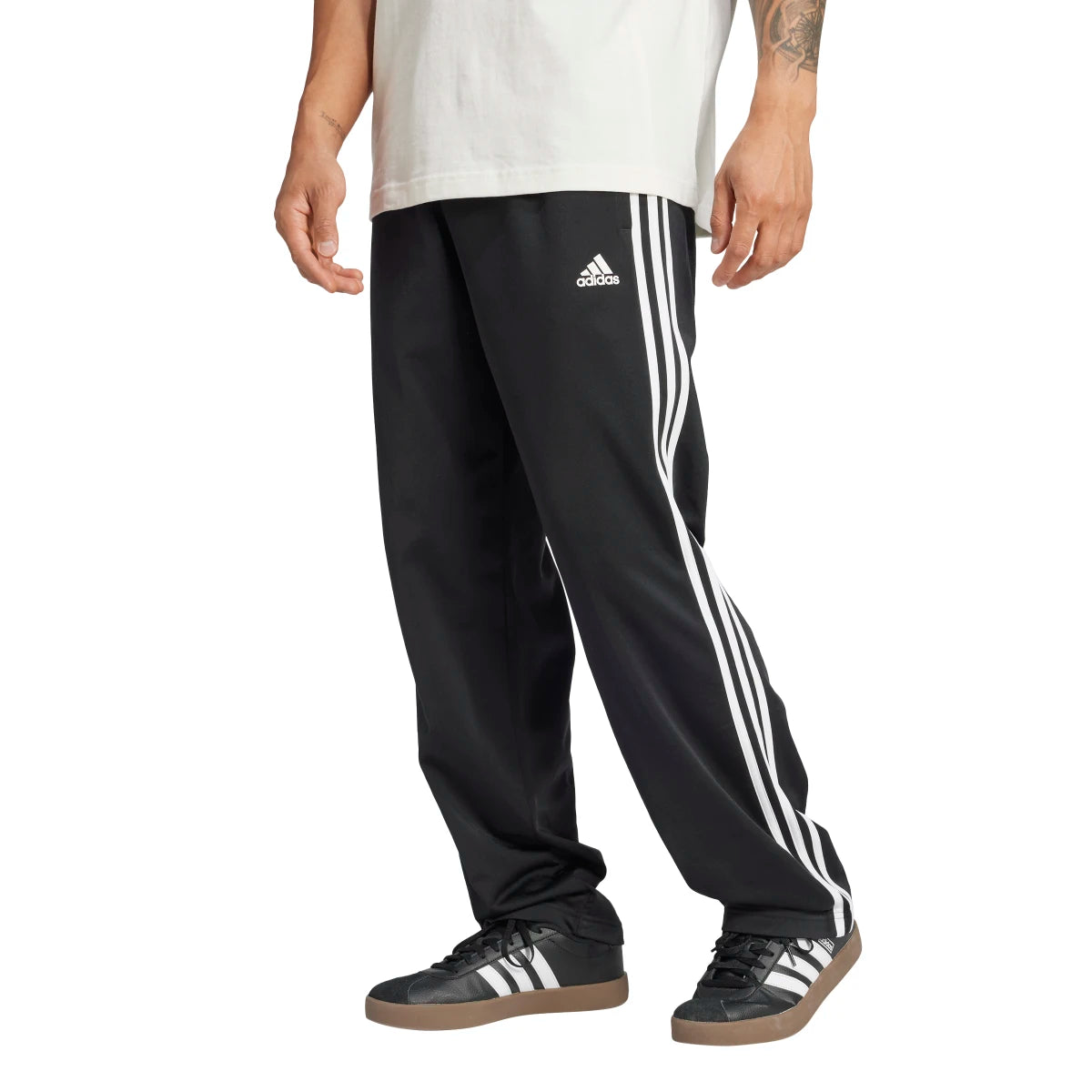 Special Buy adidas Men's Essentials 3-Stripes Open Hem Pants
