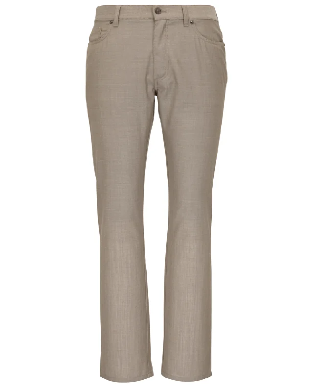 Reduced Rates Light Brown 5 Pocket Trouser
