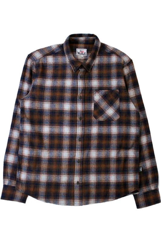 Unwind with Weekend Discounts Woolrich - Wool Blend Flannel Shirt