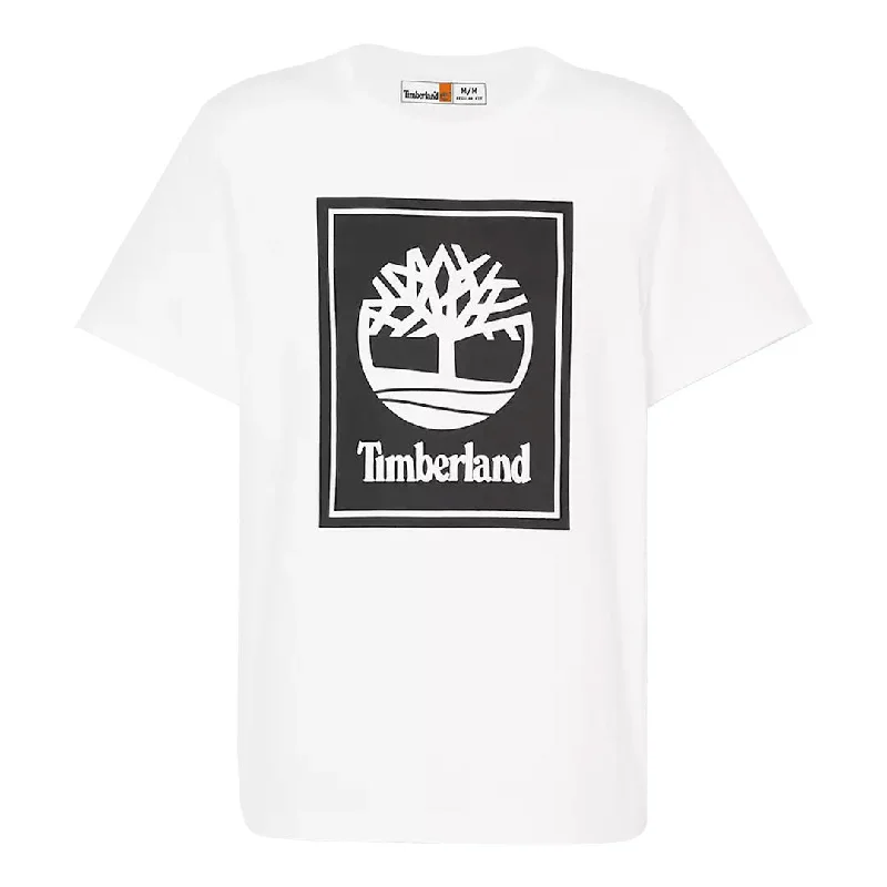 Deal Mania Timberland - Men's Stack Logo T-Shirt (TB0A5WQQ P54)