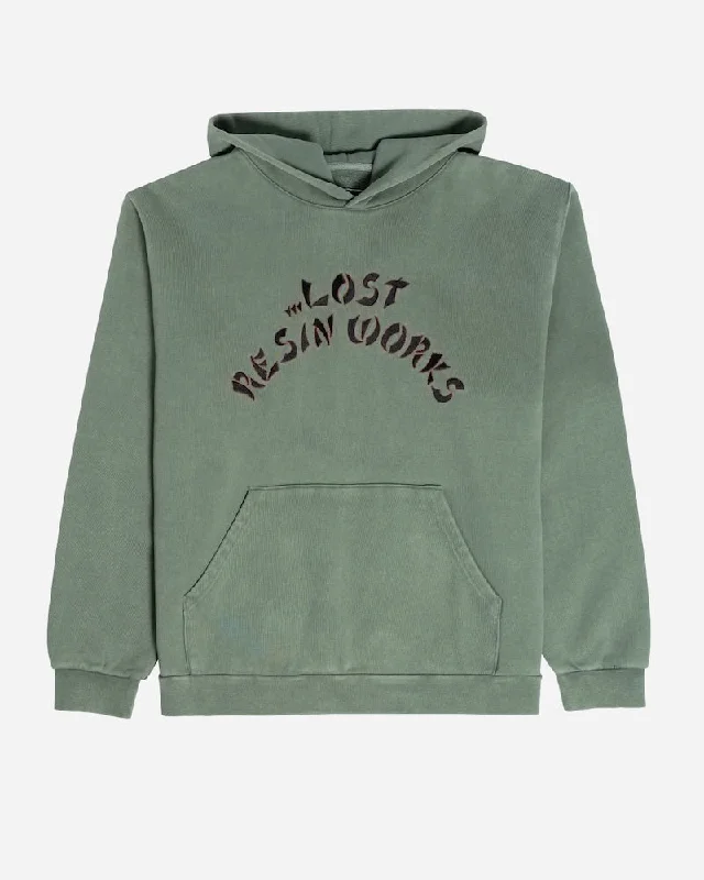 Weekend Deals That Excite Lost Legacy Heavy Hooded Sweatshirt-Dark Sage