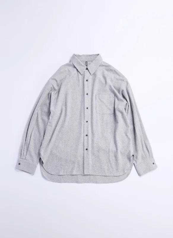 Flash Deals 21S Brushed Chambray Classic Shirt