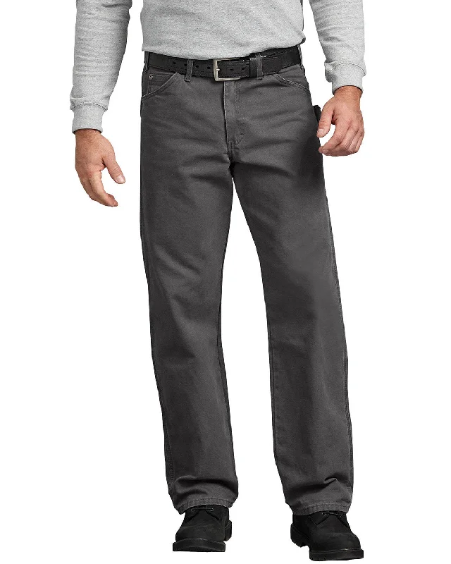 Bargain Alert Dickies Men's Relaxed Fit Straight-Leg Carpenter Duck Pant