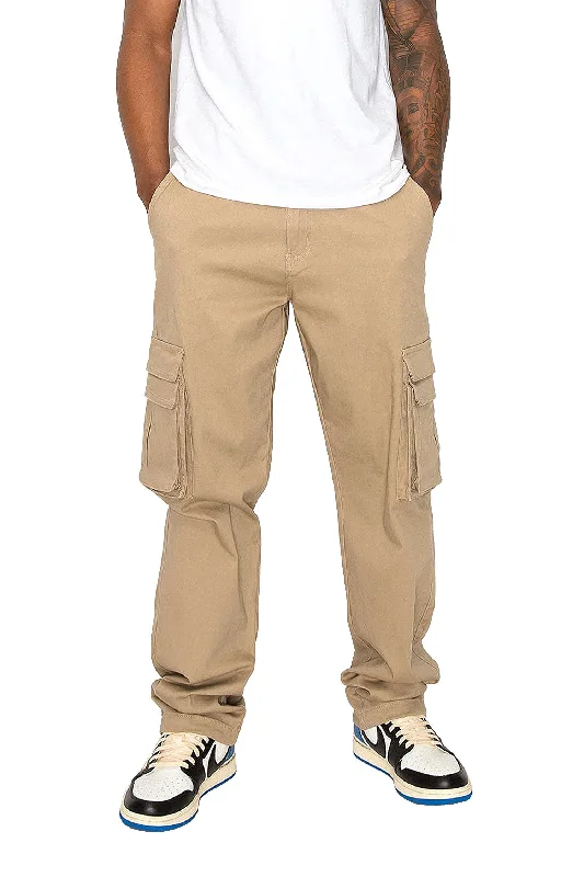 Limited Quantity Men's Baggy Relaxed Fit Multiple Pocket Cargo Pants
