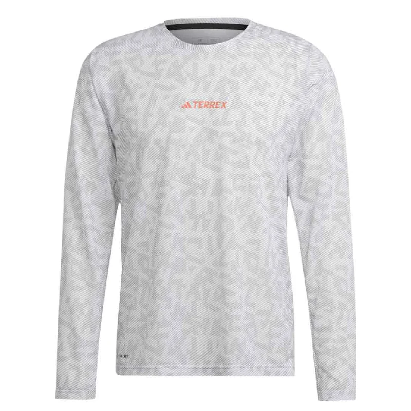 Special Price adidas - Men's Terrex Trail Running Long Sleeve T-Shirt (HZ1322)