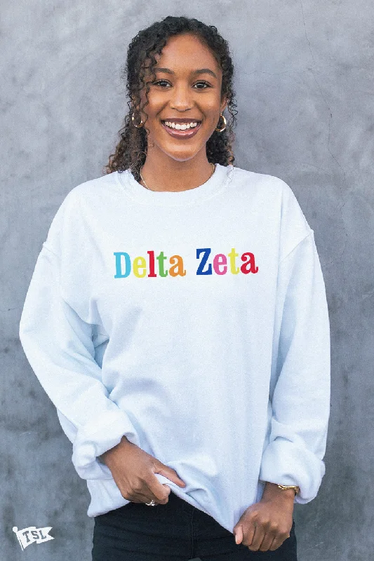 Delta Zeta Elementary Crewneck