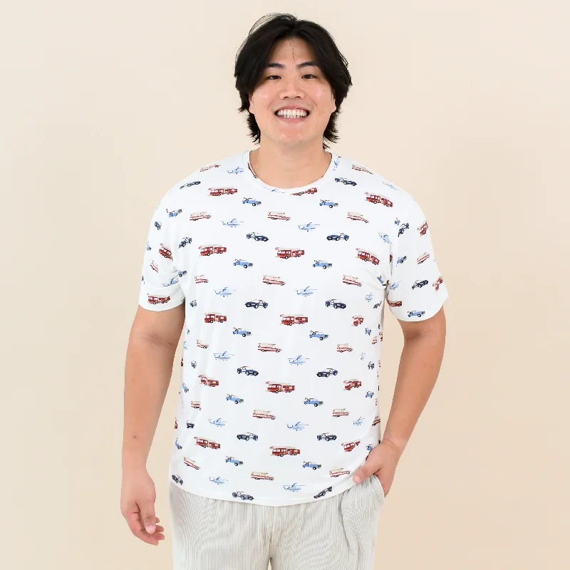 Lowest Price Men's Crew Neck Tee in First Responder